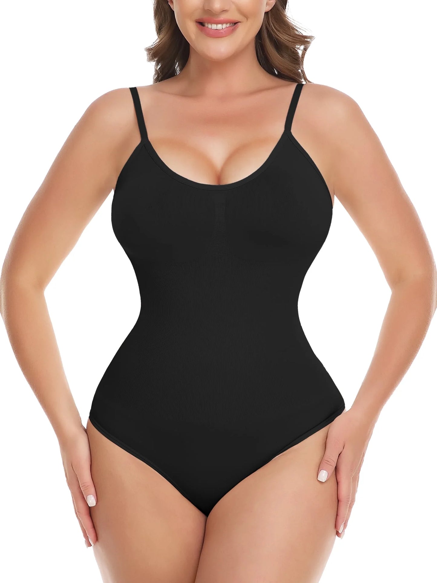 Shapewear Bodysuit for Women Tummy Control Body Shaper Snatched High Waist Body Suit